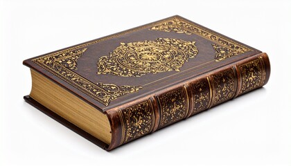 Fototapeta premium old book isolated on white