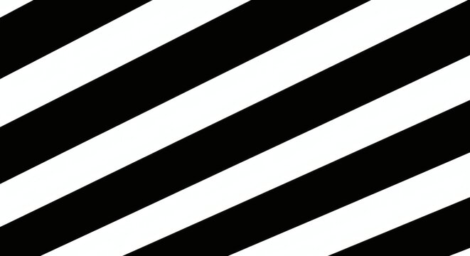 Black and white diagonal stripes