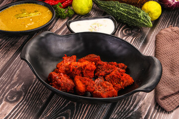 Indian cuisine - hot Fish Tikka