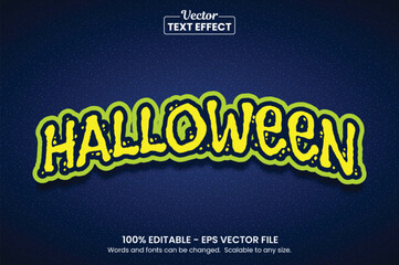 Halloween Text Effect – Editable Spooky Horror Typography Style
