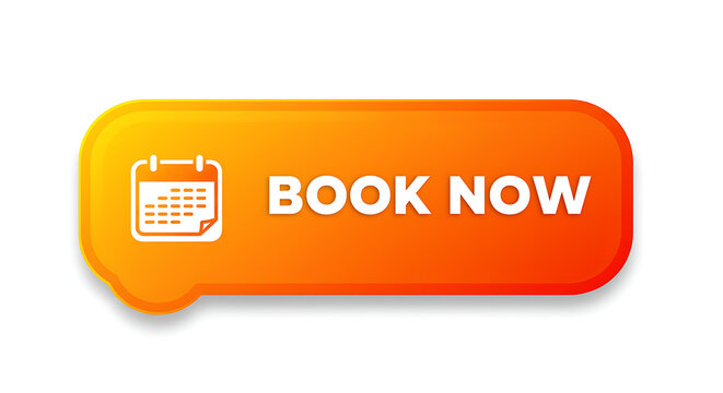 Vibrant Orange Book Now Button with Calendar Icon for Appointments - Powered by Adobe