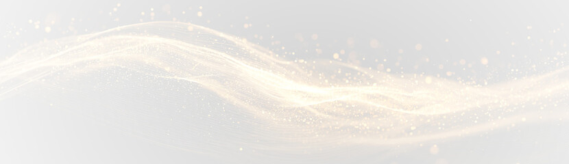 Overlay with transparent bright orange line curve wave zone modern dynamic effect