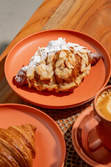 French Bakery Croissant in Dubai - Dubai Chocolate - Viral Dubai Croissant