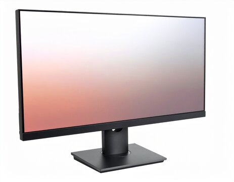 Monitor displays soft hues of color - Powered by Adobe