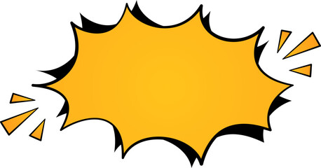 Comic speech bubble burst © TsaProjects