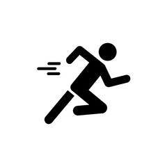 running man silhouette