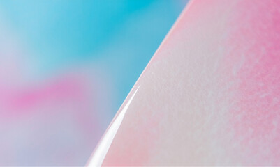 Abstract Pastel Pink and Blue Gradient Background: Smooth, Textured Surface Detail