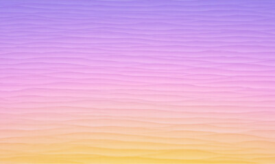 Abstract Pastel Wave Background: Soft Purple, Pink, and Yellow Gradient Texture