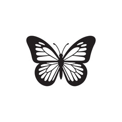 Stylized Butterfly Vector Illustration