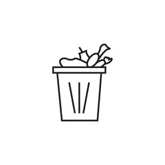 food waste icon