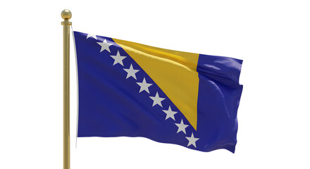 Bosnia And Herzegovina National Flag