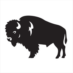 Obraz premium Big black Bison