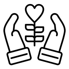 Obraz premium Gratitude Icon