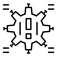 Risk Management Icon