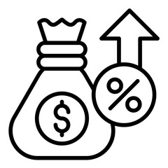 Interest Rate Icon