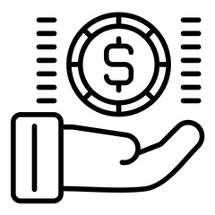 Financial Assistance Icon