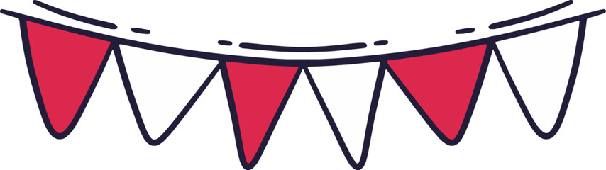 A joyful cartoon character leaping with arms raised in celebration, showing pure happiness.