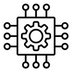 Digital Transformation Icon
