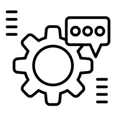 Communication Support Icon