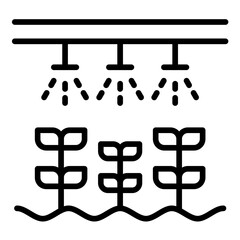 Agricultural Water Use Icon