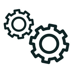 Vector media icon set in clean and modern style