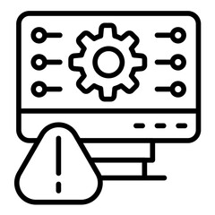 IT System Outages Icon