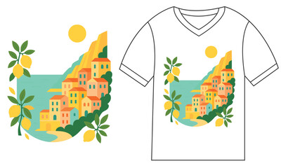 Vector illustration of a colorful floral pattern with animal silhouettes for a decorative card design