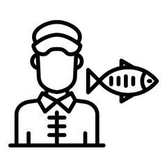 Fisherman Icon