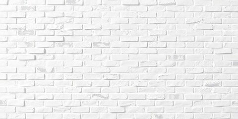 Obraz premium Crisp white brick stone tile wall, seamless texture ideal for background, masonry, interior
