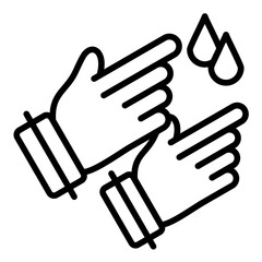 Obraz premium Handwashing Icon