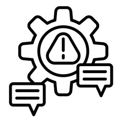 Crisis Communication Icon