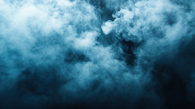 Mystical smoke and mist interacting with smooth gradient light, subtle yet dramatic.