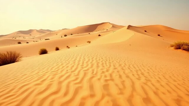 sand dunes in the sahara