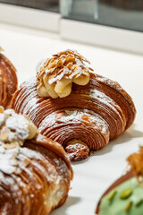 French Bakery Croissant in Dubai - Dubai Chocolate - Viral Dubai Croissant