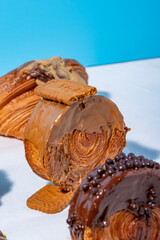 French Bakery Croissant in Dubai - Dubai Chocolate - Viral Dubai Croissant