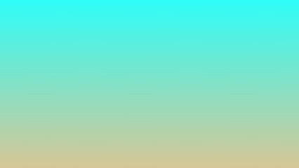 Aqua blue to beige gradient background vibrant abstract digital design