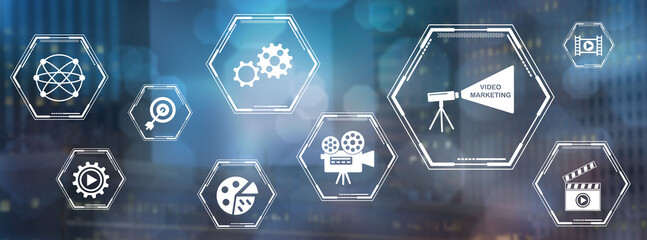 Concept of video marketing