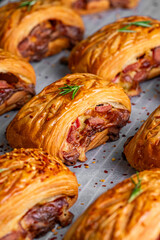 French Bakery Croissant in Dubai - Dubai Chocolate - Viral Dubai Croissant