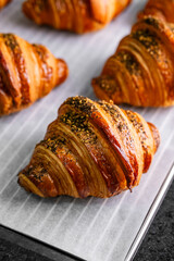 French Bakery Croissant in Dubai - Dubai Chocolate - Viral Dubai Croissant
