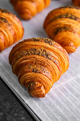 French Bakery Croissant in Dubai - Dubai Chocolate - Viral Dubai Croissant