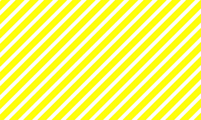 Seamless diagonal yellow stripe pattern on white background &ndash; bold and bright repeating design for modern visuals