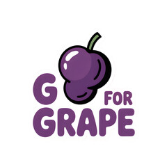 G for Grape sticker, sticker-like bruise, and 