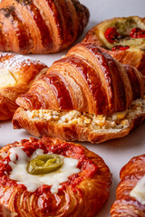 French Bakery Croissant in Dubai - Dubai Chocolate - Viral Dubai Croissant