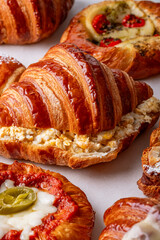 French Bakery Croissant in Dubai - Dubai Chocolate - Viral Dubai Croissant