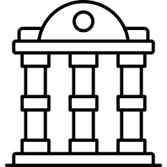 Government Icon Vector Element