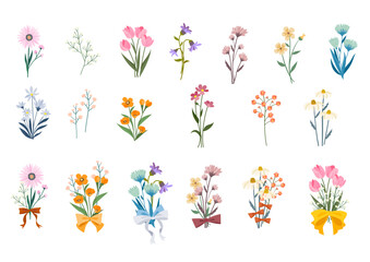 おしゃれ花素材