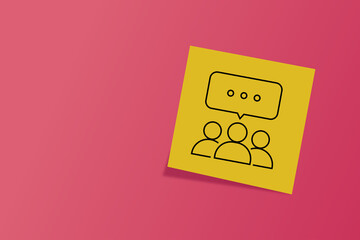 a yellow square card with a black minimalist icon of a smartphone displaying a user profile symbol. It represents mobile accounts, digital identity, or user login. user. log in. sing in. account. icon