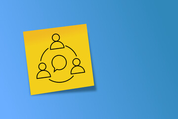 a yellow square card with a black minimalist icon of a smartphone displaying a user profile symbol. It represents mobile accounts, digital identity, or user login. user. log in. sing in. account. icon