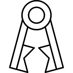 Tongs Icon Vector Element