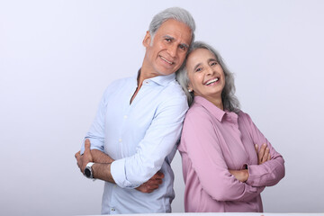 Happy Seniors Enjoying Time Together Indoors